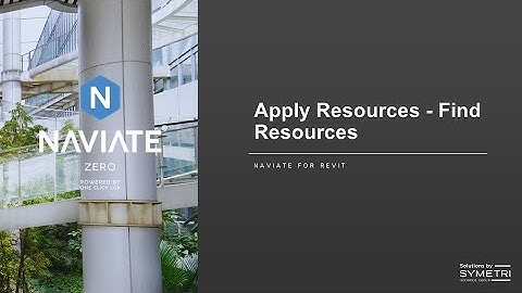 Naviate Zero - Apply Resources - Find resources