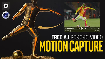 Rokoko Video Free AI Motion Capture with Mixamo and Cinema 4D l Rokoko AI 자동리깅