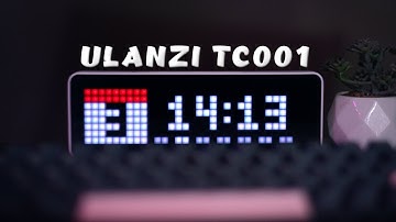 ULANZI TC001, ТЕ САМЫЕ ЧАСЫ ЧТО ЕСТЬ У СТРИМЕРОВ И БЛОГЕРОВ!