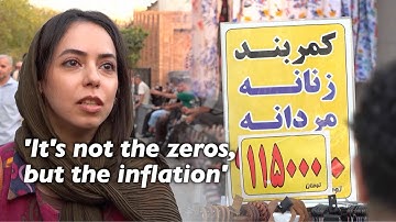 Hear what Iranians say as the rial to cut four zeros