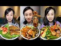 Yummy 198 Eat Meat 🥓🥓,Pepper 🫑🫑, Chicken 🍗🍗..#mukbang #eatingshow #meat