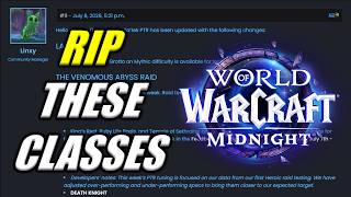 12.1 New Class Changes RIP DKs