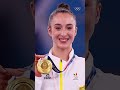 Nina Darwell’s unforgettable gold medal triumph on Women’s Uneven Bars at #Tokyo2020! 🥇