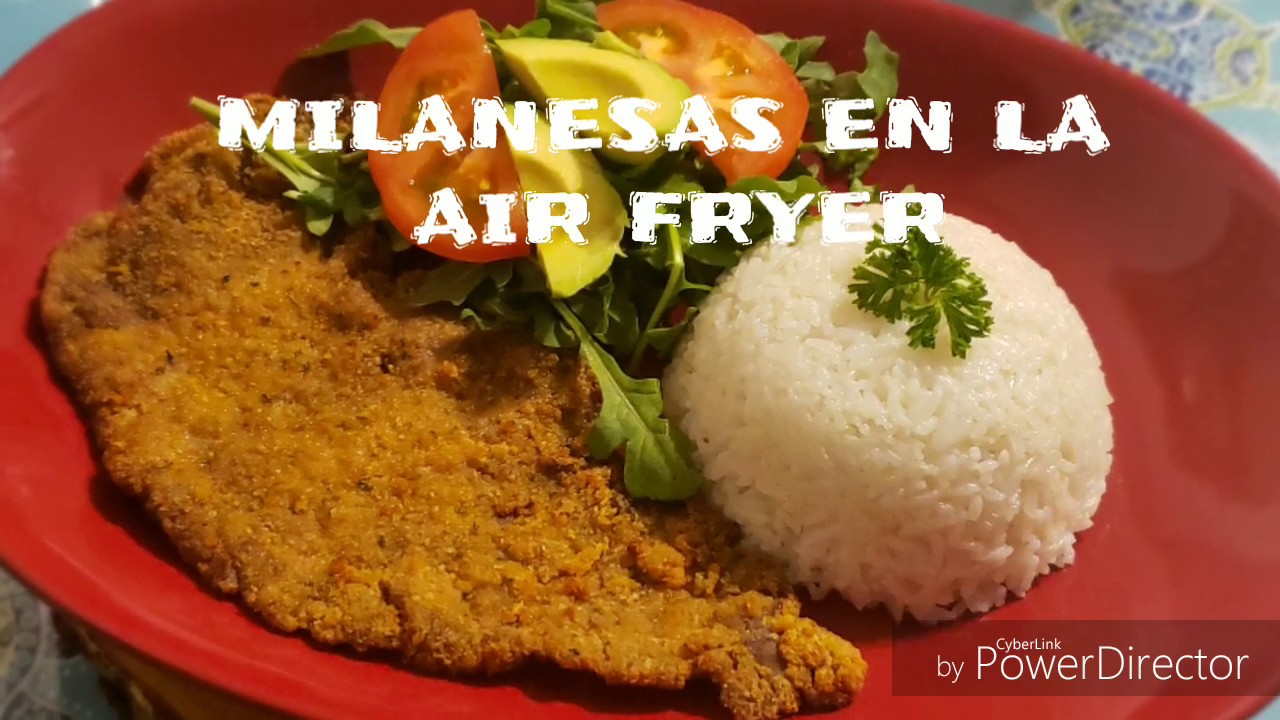 MILANESAS EN LA AIR FRYER YouTube