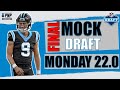 FINAL 2023 NFL MOCK DRAFT 22.0 - Carolina Panthers (7-Rounds)