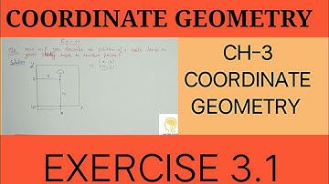 Class 9th Ex 3.1 Q 1 & 2 (COORDINATE GEOMETRY) Maths NCERT CBSE| Coordinate Geometry  Class 9 EX 3.1