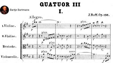 Joachim Raff - String Quartet No. 3, Op.136 (1866)