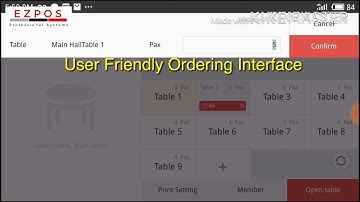 Smart Restaurant POS System Presentation by EZPOS