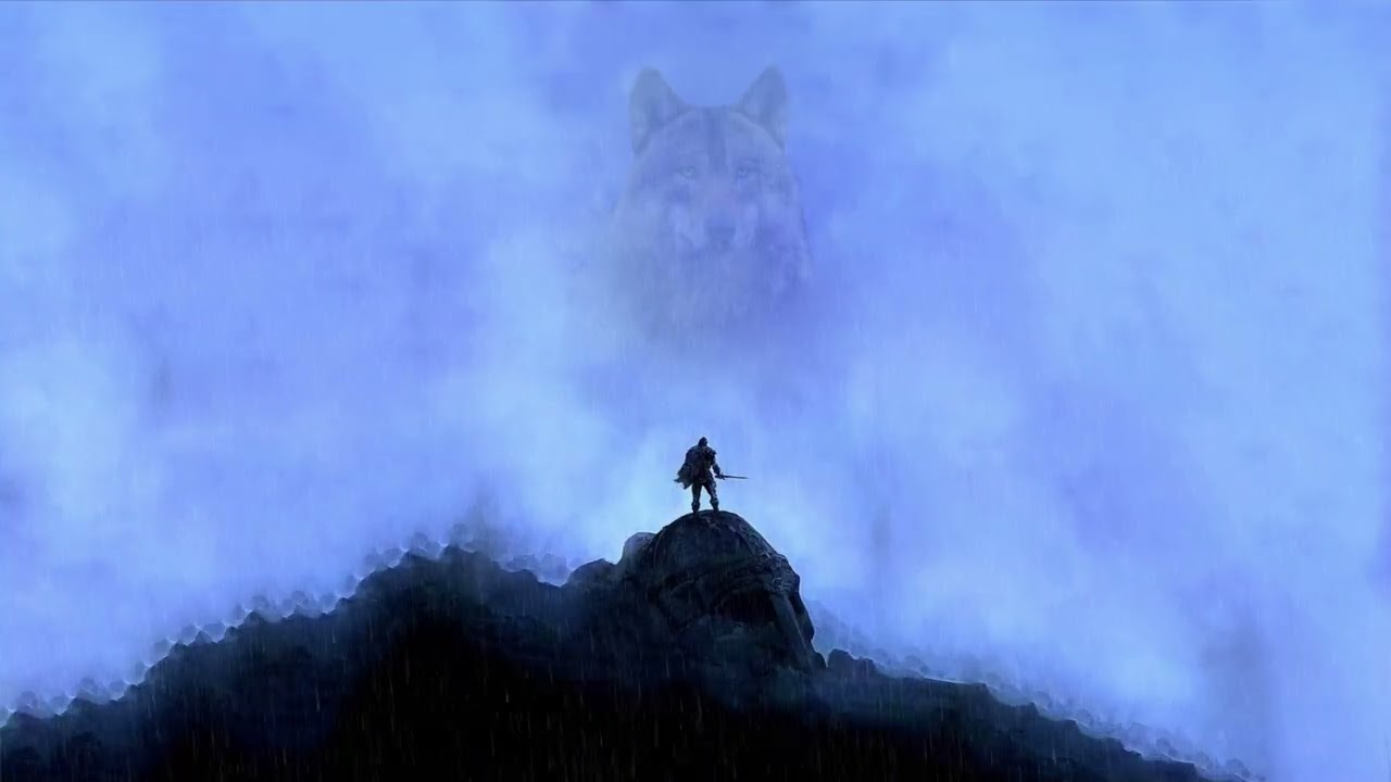 Animated Warrior Wolf Live Wallpaper 4k