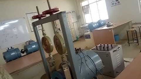 Lec2 Load Test on DC Compound Motor Experiment
