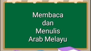 Menulis Arab Melayu