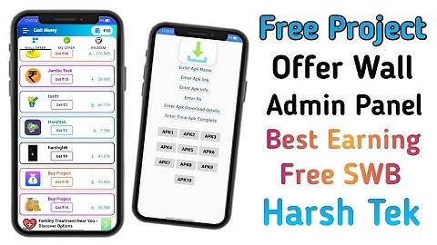 Offer Wall swb files in Sketchware, Sketchware earnings app, Sketchware spin, refer and earn, task