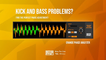 Kick And Bass | Max for Live | Orange Phase Analyzer