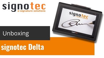 signotec Delta - Signature Pad