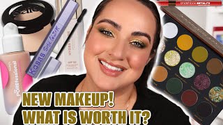 New POREfessional Foundation, SAIE Undetectable Powder, KOSAS Mascara & MORE! | TRYING NEW MAKEUP!