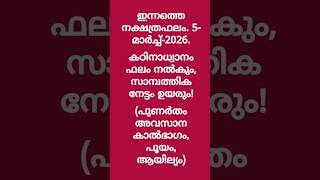 കർക്കടകം രാശി (പുണർതം അവസാന കാൽഭാഗം, പൂയം, ആയില്യം) – 05-March-2026,Cancer Daily Astrology Malayalam