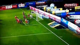 Gol olimpico del pasto NUEVO!! Futbol colombiano