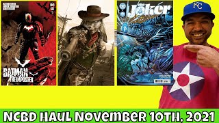New Comic Book Day Haul November 10th, 2021 Hot New Comics This Week! #ncbd New Comic Book Day Haul November 10th, 2021 Hot New Comics This Week! #ncbd
