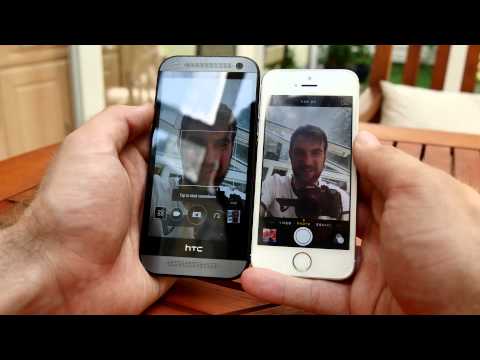 HTC One Mini 2 vs. Apple iPhone 5S Vergleich [4K Deutsch]