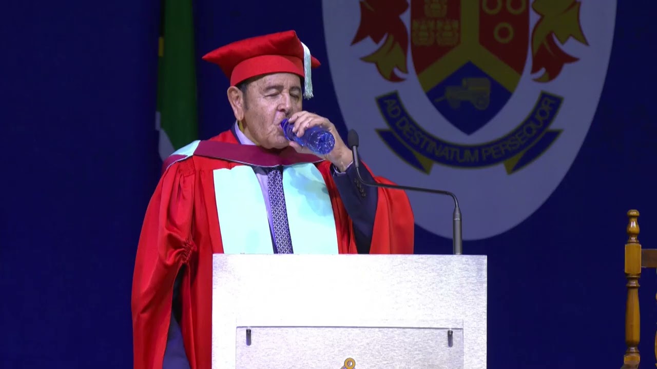 Prof Tarek Khalil receives honorary doctorate from University of Pretoria