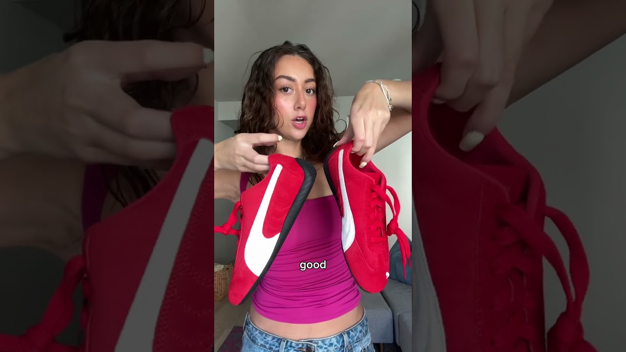 Используем метод сэндвича для стилизации красных кроссовок Puma Speedcat 🤩❤️#pumaspeedcat #gifted...