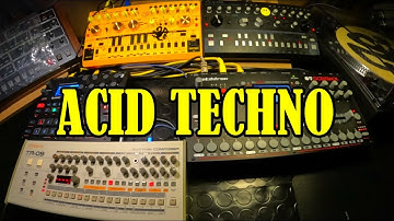 ACID TECHNO - DAWLESS TECHNO JAM / #octatrack  #techno #roland #acid #303 #behringer #tr909