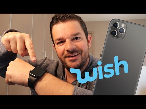 Ik kocht een fake Apple Watch en iPhone 11 Pro op Wish