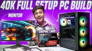 Under 40k Full PC Setup with Graphics Card | Complete Gaming Build 2025 | Hardware Freak