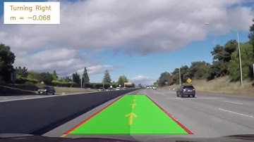 ENPM673 Project 2 Lane Detection Dataset2 with Turning