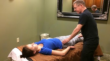 Abdominal trigger points deactivated