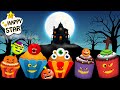 Halloween Cupcake! Crazy Cakes Dance Party! High Contrast Visual Stimulation By Happy Star Dancing