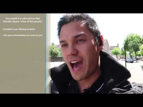 How to film VOX POPS - Tips & Tricks - Kai Creative /Sophaypharn Bouly