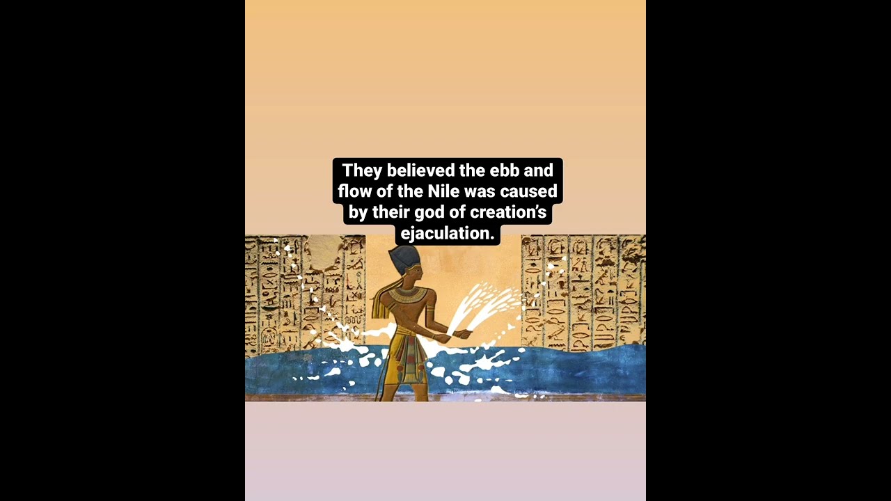 Public Masturbation Ceremonies Were Held In Ancient Egypt Shorts History Facts