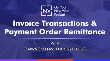 EDI - 810 Invoice Transactions and EDI 820 Payment Order Remittance with Shawn Sissenwein