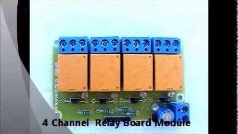 4 channel Relay Board Module