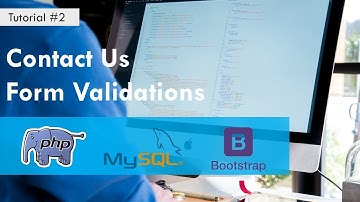 Form validation in PHP.  Contact Us Form
