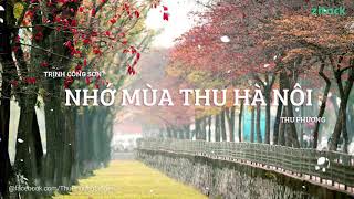 Video thumbnail of "Thu Phương 's Best Songs : NHỚ MÙA THU HÀ NỘI「MP3 Official」"