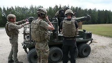 4th Infantry Regiment conducts live-fire tests with robotic combat vehicles