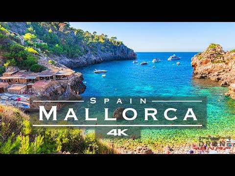 Mallorca, Spain 🇪🇸 - by drone [4K]