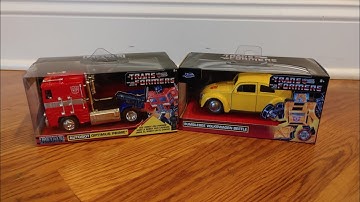Jada Die-Cast Hollywood Rides Transformers - Optimus Prime & Bumblebee