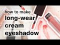 I FINALLY made the long-wearing cream eyeshadow of my dreams 😍