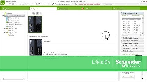 Comment établir une communication Modbus RTU entre un M221 et un HMISTU ?