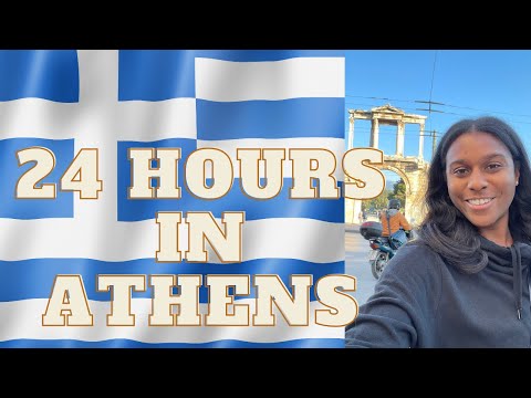 24 Hours SOLO in ATHENS GREECE Travel Vlog (2023)