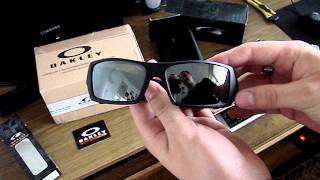 oakley gascan black iridium polarized