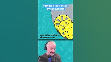 Blind Drop in a user-created level in JellyCar Worlds #jellycar #indiegame #gamedev