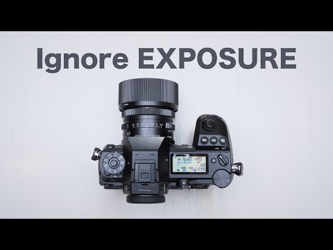 Ignore the EXPOSURE –There is no correct Exposure