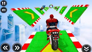 Impossible Tracks Motor Bike Stunt Rider 3D GamePlay #Motorcycle Racing Game #Bike Games For Android screenshot 5