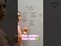 Perfect square of two digit | Maths technique 🔥