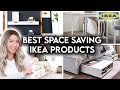 10 BEST IKEA PRODUCTS FOR SMALL SPACES | SPACE SAVING IDEAS