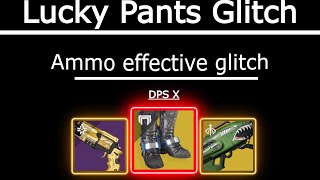 No debuff Lucky Pants glitch